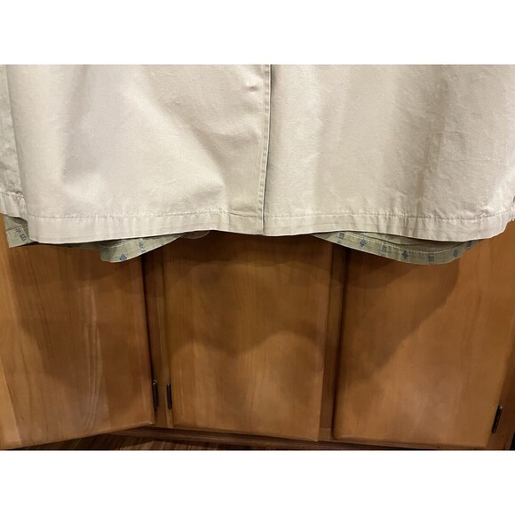 Vintage Trench Coat Men's Towncraft Plus Gentry Khaki Tan 1970s - Picture 15 of 16